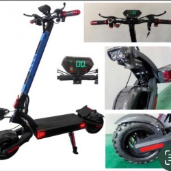 ЕЛЕКТРИЧЕСКА ТРОТИНЕТКА L22 МАКС.СКОРОСТ 60км/ч пробег 50км  ЕЛЕКТРИЧЕСКА ТРОТИНЕТКА L22 МАКС.СКОРОСТ 60км/ч пробег 50км