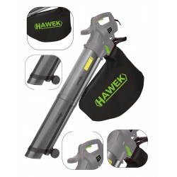 Листосъбирач 3500W – Събиране,Издухване и Раздробяване