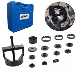 Комплект за монтаж и демонтаж на главини,лагери и тампони, HAWEK , HW-1192
