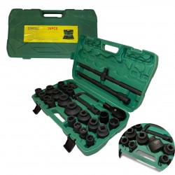 Гедоре камионджийско 26 части STAHLMAYER  21-65mm, ударни вложки CR-MO