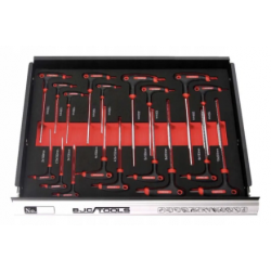 Професионален Шкаф с инструменти за сервиз BJC 7 пълни чекмеджета Професионален Шкаф с инструменти за сервиз BJC 7 пълни чекмеджета