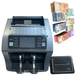 Банкнотоброячка Професионална Машина за Пари Многовалутна с Детектор и Дисплей