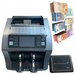 Банкнотоброячка Професионална Машина за Пари Многовалутна с Детектор и Дисплей