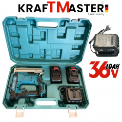 Акумулаторен Такер 36V 10Ah KRAFT MASTER 2 Батерии Зарядно и Куфар