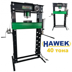 ПНЕВМО-ХИДРАВЛИЧНА ПРЕСА 40 ТОНА HAWEK