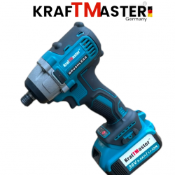 Акумулаторни безчеткови импакт и винтоверт 36V 8AH в куфар KRAFTMASTER
