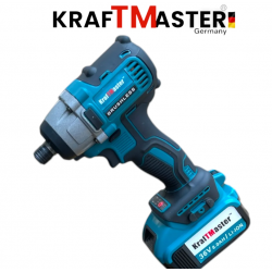 Акумулаторни безчеткови импакт и винтоверт 36V 8AH в куфар KRAFTMASTER
