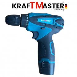 Комплект акумулаторен ударен винтоверт + мини ъглошлайф KRAFTMASTER 24V