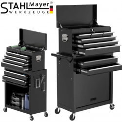Количка за инструменти с горен шкаф STAHLMAYER , модел : 28-79