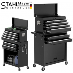 Количка за инструменти с горен шкаф STAHLMAYER , модел : 28-79