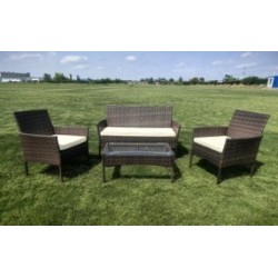 Ратанов комплект компакт макси Включва 4 части мебели от изкуствен ратан