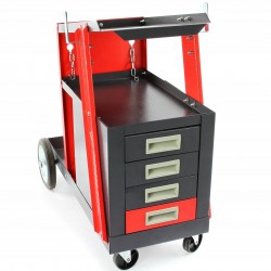 Количка за Заваръчни Апарати MAR-POL M66612 с 4 чекмеджета Количка за Заваръчни Апарати MAR-POL M66612 с 4 чекмеджета