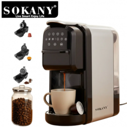 Kафемашина SOKANY SK-04031 3в1 700мл 1400W 3 Капсули DOLCE GUSTO NESPRESSO и Мляно Кафе