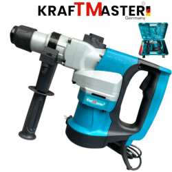 Електрически Къртач Перфоратор 2200W KRAFT MASTER с Куфар