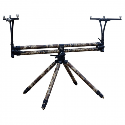 Шаранджийска стойка Rod Pod Meccanica Vadese Nick X Brown Camouflage - 4 въдици