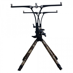 Шаранджийска стойка Rod Pod Meccanica Vadese Nick X Brown Camouflage - 4 въдици