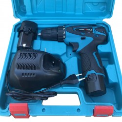 Акумулаторен двускоростен винтоверт Kraft 12V Li-Ion, 2Ah  Акумулаторен двускоростен винтоверт Kraft 12V Li-Ion, 2Ah