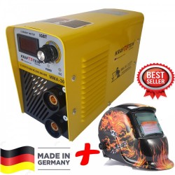 ИНВЕРТОРЕН ЕЛЕКТРОЖЕН KRAFTSTEIN 300А + СОЛАРЕН ШЛЕМ