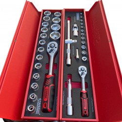 Метален куфар с инструменти 86 части STAHLMAYER Метален куфар с инструменти 86 части STAHLMAYER