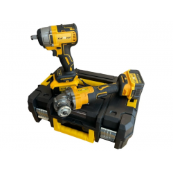 Комплект акумулаторен ъглошлайф и гайковерт 36V 8Ah KraftRoyal