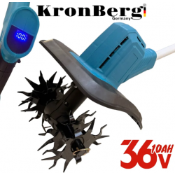 Акумулаторна Фреза Култиватор 36V 10AH KRONBERG 20см
