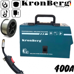 Телоподаващо и Инверторен Електрожен Комбиниран 2в1 KRONBERG 400A Заваръчен Апарат