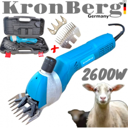 Електрическа Машинка за Подстригване на Овце и Животни 2800W KRONBERG Подарък Резервен Нож