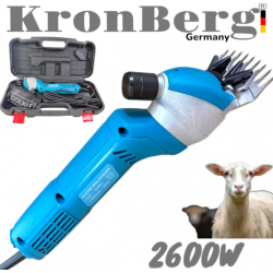 Електрическа Машинка за Подстригване на Овце и Животни 2800W KRONBERG Подарък Резервен Нож