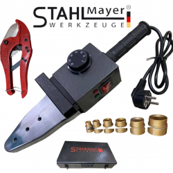 Поялник за полипропилен 20-63мм 2500W Kraftroyal - лепачка за ппр тръби Поялник за полипропилен 20-63мм 2500W Kraftroyal - лепачка за ппр тръби