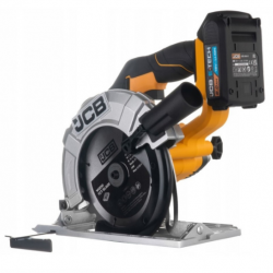 Акумулаторен ръчен циркуляр JCB 18CS-2XB-E , 18 V, 165 мм, с батерия и зарядно Акумулаторен ръчен циркуляр JCB 18CS-2XB-E , 18 V, 165 мм, с батерия и зарядно