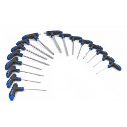 КОМПЛЕКТ ШЕСТОГРАМИ И ТОРКСОВЕ С РЪКОХВАТКА 16 ЧАСТИ STAHLMAYER