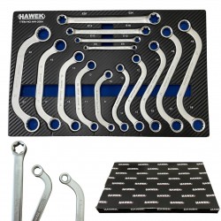 Специални ключове комплект S-образни , С-образни , Е-Torx , 14части HAWEK , HW-2054