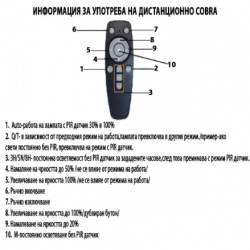 Улична Соларна LED Лампа 2000W LYLU 24 секция прожектор със сензор движение Улична Соларна LED Лампа 2000W LYLU 24 секция прожектор със сензор движение