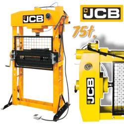 Пневматично – Хидравлична Преса с Манометър 75 тона JCB , TY75021