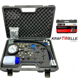 Немски Професионален Тестер за Високо Налягане Common Rail KRAFTWELLE KW-8901