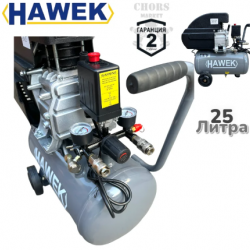 Монофазен компресор HAWEK, 1500 W, 25 л Монофазен компресор HAWEK, 1500 W, 25 л