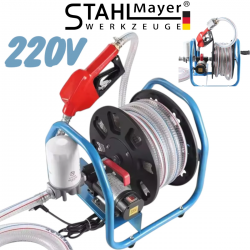 Електрическа Помпа за Гориво със Стойка и Пистолет 220V 380W STAHLMAYER В-29-31