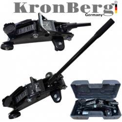 Хидравличен Крик Крокодил 2 тона 135-320мм KRONBERG в Куфар