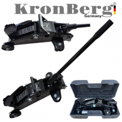 Хидравличен Крик Крокодил 2 тона 135-320мм KRONBERG в Куфар