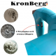 Строителен Миксер за Бетон Бъркалка за Цимент Лепило Боя и др. KRONBERG 2400W 220V