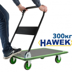 Товарна Количка с Платформа 300 кг HAWEK