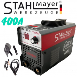 Професионален Инверторен Електрожен 400A STAHLMAYER с дисплей MMA