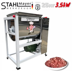 Електрическа Бъркалка за Месо и Тесто Капацитет 25кг STAHLMAYER Premium Професионален 3.5Kw