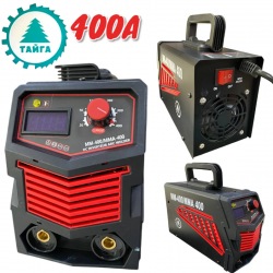 Инверторен Електрожен 400А С Дисплей в Куфар и Соларни очила ТАЙГА Инверторен Електрожен 400А С Дисплей в Куфар и Соларни очила ТАЙГА