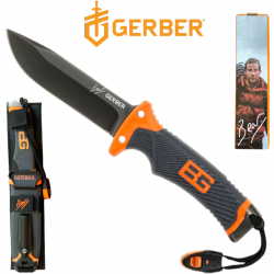 Универсален Нож Беар Грилс с Фини Ръбове и Фиксирано Острие Survival GERBER Нож