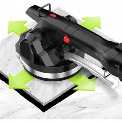 Акумулаторна Вендуза за Плочки с 2 Батерии Зарядно и Куфар  Акумулаторна Вендуза за Плочки с 2 Батерии Зарядно и Куфар