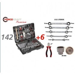 Гедоре 142+6 части FORCE KRAFT Premium 