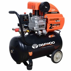 Електрически бутален компресор DAEWOO 1.5KW, 24l, 8 bar
