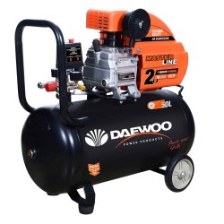 Електрически бутален компресор DAEWOO 1.5KW, 50l, 8 bar