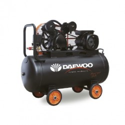 Електрически бутален ремъчен компресор DAEWOO DAAC 250 V TYPE/ 4HP/3,0KW, 250l, 8 bar/